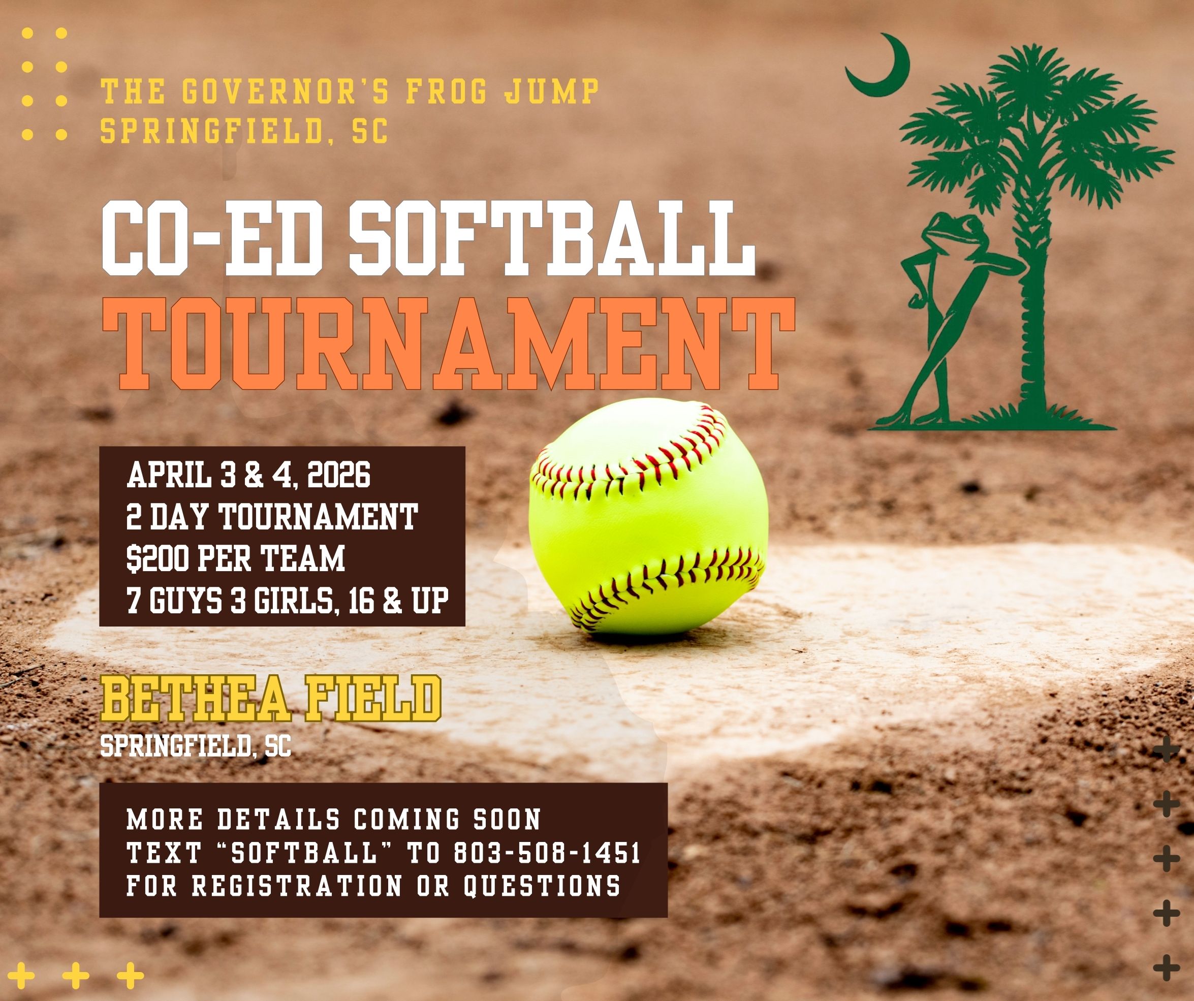 softball tournament flyer